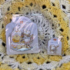 Snow Cheese Delights Enamel Pin Set by Califlair - Pin Club January 2026